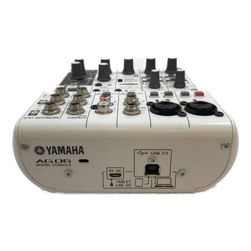 YAMAHA (ヤマハ) オーディオインターフェイス AG06｜トレファクONLINE