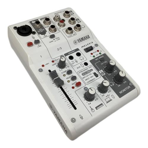 YAMAHA (ヤマハ) オーディオインターフェース AG03Mk2