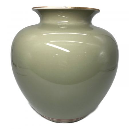 九谷焼 花瓶 陶月造