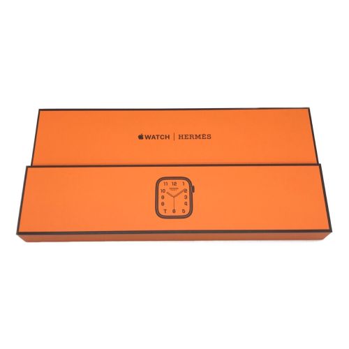 Apple (アップル) Apple Watch HERMES Series8 MNJR3J/A GPS+Cellularモデル ケースサイズ:41㎜ 〇 バッテリー:Sランク(100%) 程度:Sランク(新品同様) GQXNHJMVHC