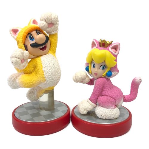 amiibo（アミーボ） ネコマリオ / ネコピーチ 2体セット｜トレファクONLINE