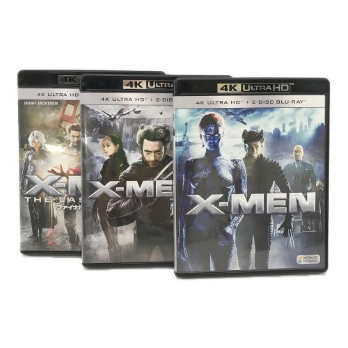 X-MEN 3Pセット 4K ULTRA HD+2Dブルーレイ