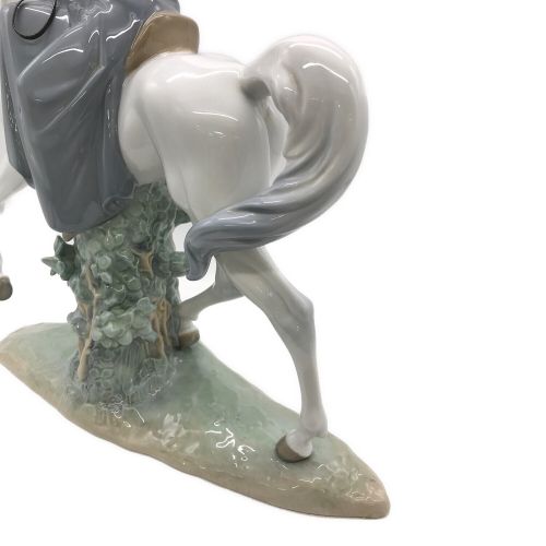 LLADRO リヤドロ フィギュリン 04516 白い馬の少女［AMAZONA WOMAN ON HORSE］