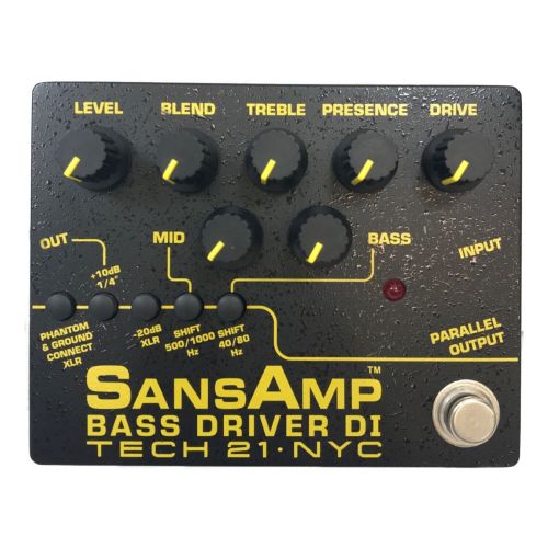 TECH21 (テック21)SANS AMP PARA DRIVER DI ベース用プリアンプ