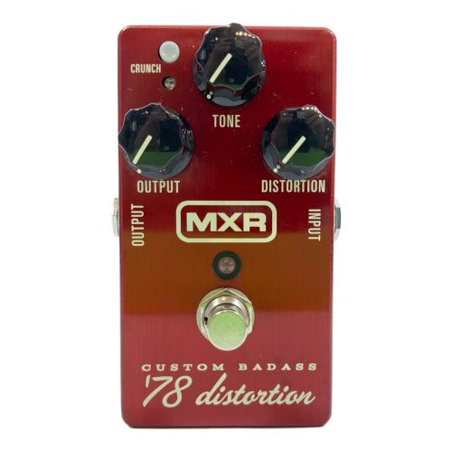 MXR (エムエックスアール) ディストーション M78 Custom Badass 78 Distortion 動作確認済み