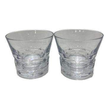 埼玉西武ライオンズロゴ入りバカラグラス 観ろ 