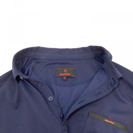 BRIEFING Mサイズ ゴルフシャツ 1回着用 BRIEFING Mサイズ ゴルフシャツ 1回着用 GOLF（ウエア