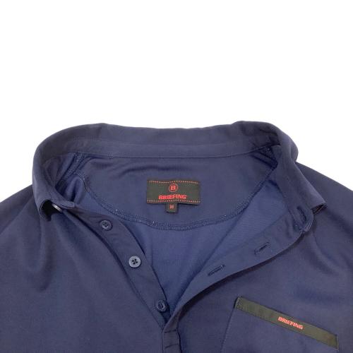 BRIEFING (ブリーフィング) ゴルフシャツ メンズ SIZE M ネイビー