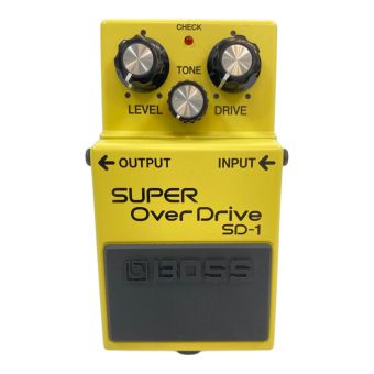 BOSS (ボス) オーバードライブ SUPER OverDrive SD-1 台湾製 動作確認済み