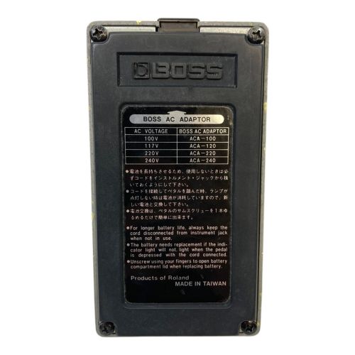 BOSS (ボス) オーバードライブ ランプ交換あり SD-1 台湾製
