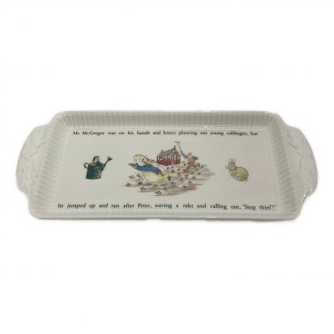 　ピーターラビット　シルバートレー　旧刻印 WEDGWOOD ピーターラビット シルバートレー 旧刻印 - メルカリ