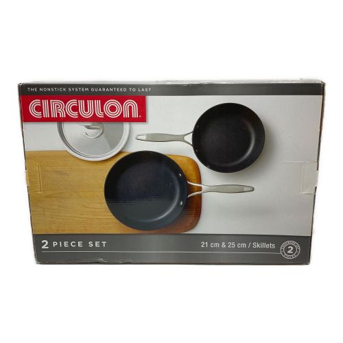 Circulon (サーキュロン) フライパン 2Pセット