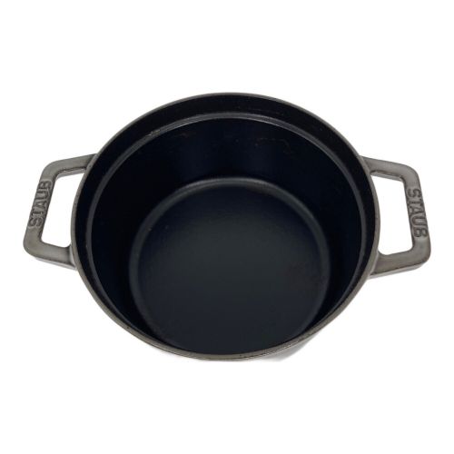 Staub (ストウブ) 両手鍋 SIZE 20cm グレー