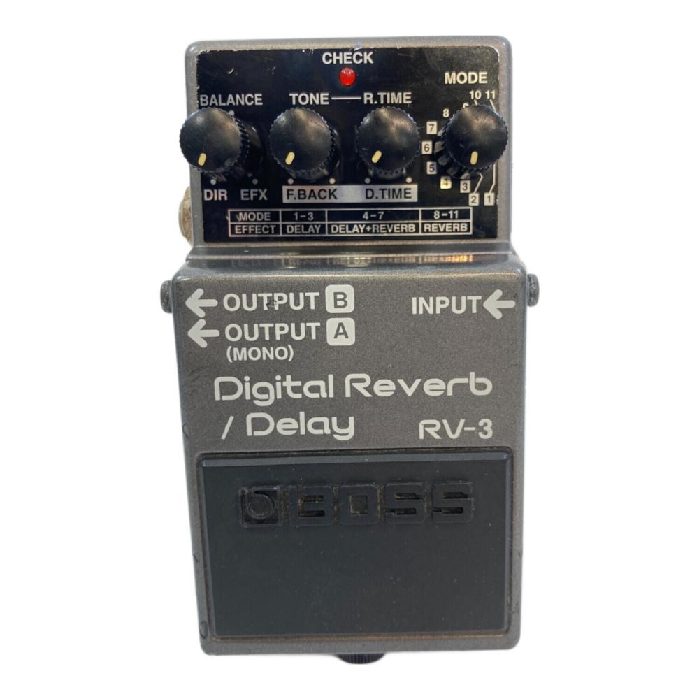 BOSS (ボス) Digital Reverb デジタルリバーブ RV-3｜トレファクONLINE