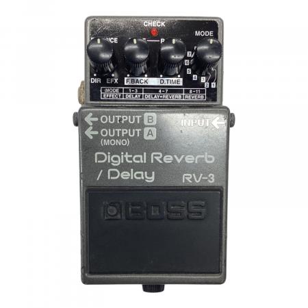 boss rv-3 超名機！！ BOSS (ボス) Digital Reverb RV-3 デジタルリバーブ 動作確認