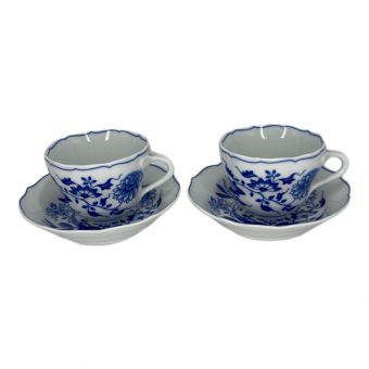 HUTSCHEN REUTHER (フッチェンロイター) カップ&ソーサー Rosenthal ブルーオニオン 2Pセット