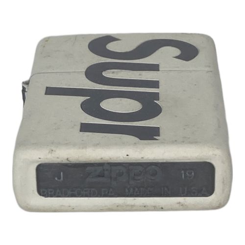 SUPREME (シュプリーム) ZIPPO ホワイト J-19(2019)