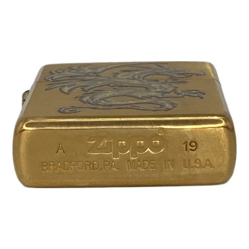 ZIPPO (ジッポ) ZIPPO ゴールド ドラゴン A-19(2019)｜トレファクONLINE