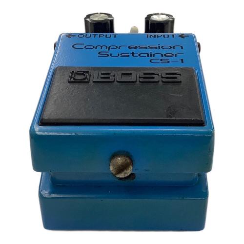 BOSS (ボス) コンプレッションサスティナー Compression Sustainer CS-1 銀ネジ