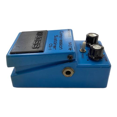 BOSS (ボス) コンプレッションサスティナー Compression Sustainer CS-1 銀ネジ