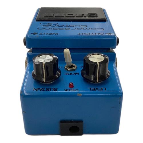 BOSS (ボス) コンプレッションサスティナー Compression Sustainer CS-1 銀ネジ