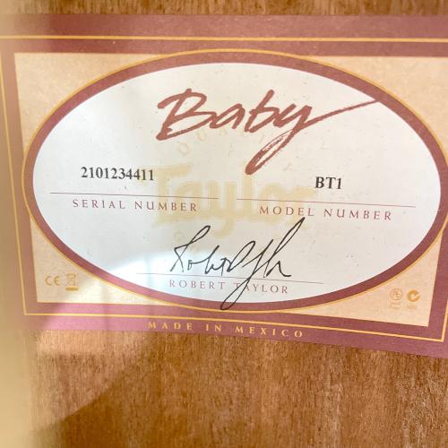 Taylor (テイラー) アコースティックギター baby T NAT