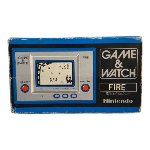 GAME&WATCH ※液晶不良有 FIRE RC-04 動作確認済み