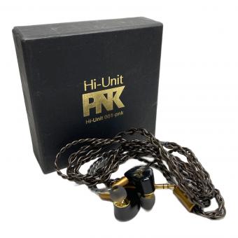PNK 有線ピヤホン3 Hi-Unit 001-pnk