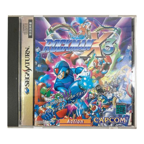 ロックマンＸ3 セガサターン用ソフト -