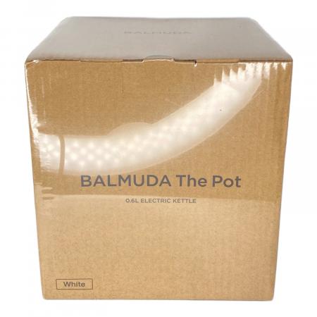 BALMUDA (バルミューダデザイン) 電気ケトル K07A-WH 程度S(未使用品