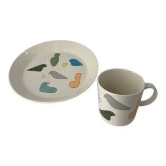 iittala (イッタラ) プレート+マグセット ミナペルホネン