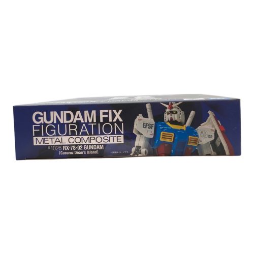 BANDAI (バンダイ) 超合金 #1026 GUNDAM FIX FIGURATION METAL COMPOSITE RX-78-02 ガンダム【ククルス・ドアンの島】