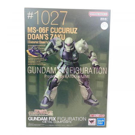 BANDAI (バンダイ) フィギュア #1027 GUNDAM FIX FIGURATION METAL COMPOSITE MS-06F ドアン 専用ザク 【ククルス・ドアンの島】｜トレファクONLINE