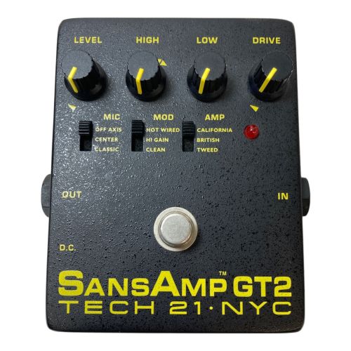 TECH 21 (テック) プリアンプ SansAmp GT2