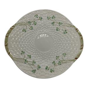 BELLEEK ブレットプレート シャムロック クローバー