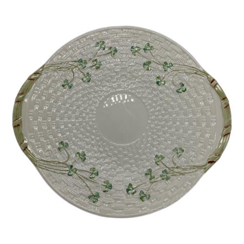 BELLEEK ブレットプレート シャムロック クローバー