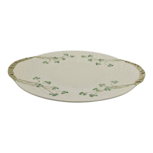 BELLEEK ブレットプレート シャムロック クローバー