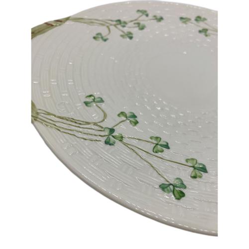 BELLEEK ブレットプレート シャムロック クローバー
