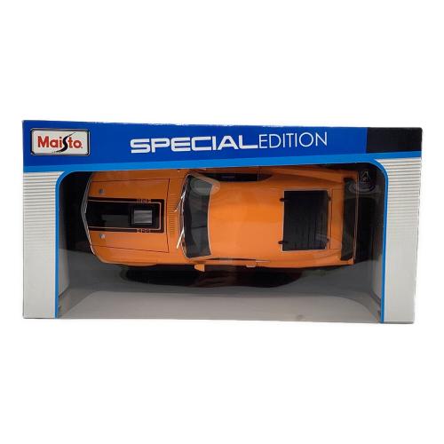 ミニカー Maisto ミニカー 1:18 1970 フォード マスタング マッハ 1 オレンジ