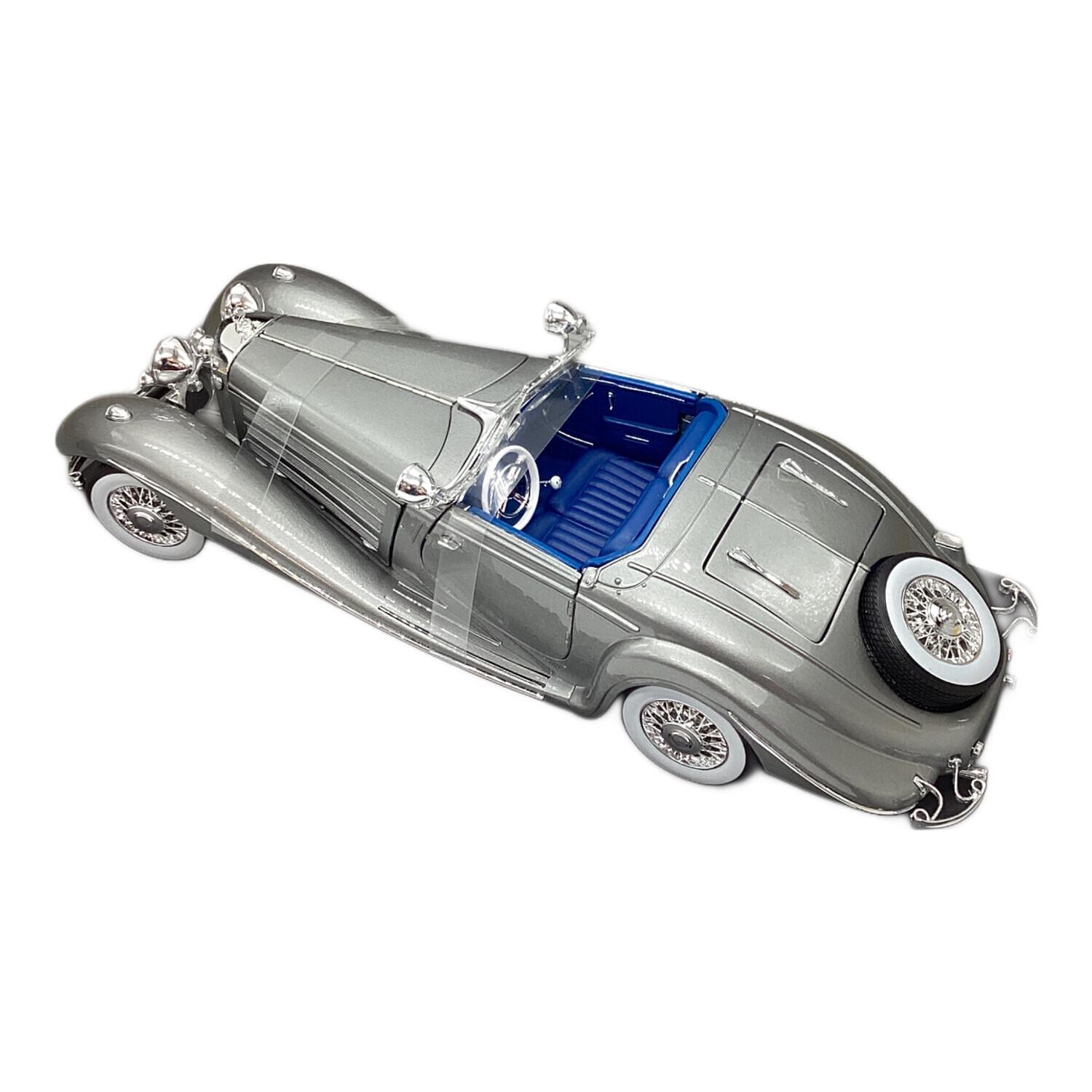 ミニカー Maisto ミニカー 1:18 PE 1936 メルセデス 500K シ ルバー