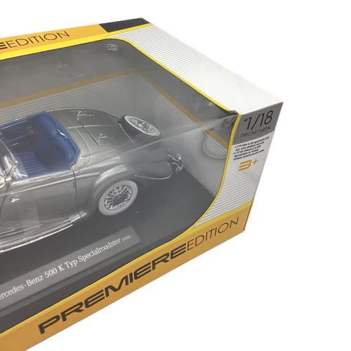 ミニカー Maisto ミニカー 1:18 PE 1936 メルセデス 500K シ ルバー