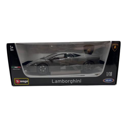 ミニカー Bburago ブラーゴ 1:18 ランボルギーニ レヴェントン グレ ー