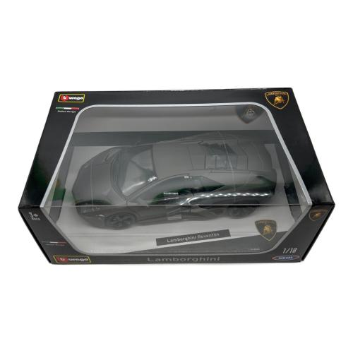 ミニカー Bburago ブラーゴ 1:18 ランボルギーニ レヴェントン グレ ー
