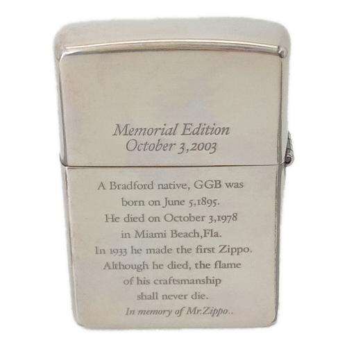 ZIPPO 25thメモリアル リミテッドエディション ジョージ・G・ブレイズデル 2003年製