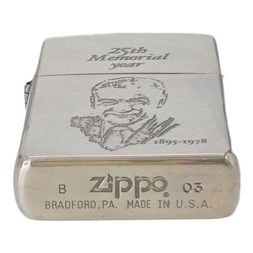 ZIPPO 25thメモリアル リミテッドエディションジョージ・G・ブレイズデル