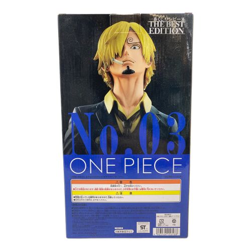 BANPRESTO (バンプレスト) ONE PIECE 未開封品 C賞 No.03 サンジフィギュア 一番くじ THE BEST EDITION