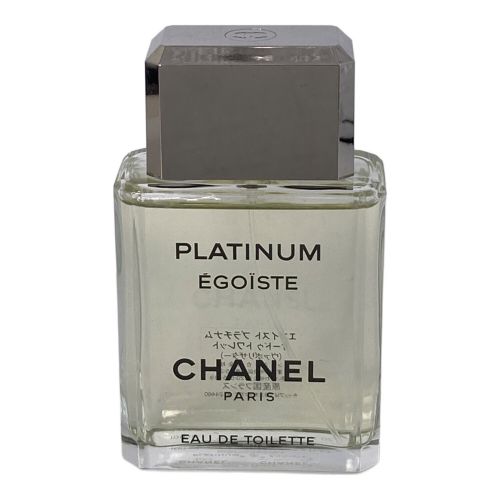 CHANEL (シャネル) オードゥトワレット エゴイストプラチナム 100ml 残量80%-99%