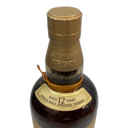サントリー ジャパニーズウィスキー 700ml 山崎 12年 未開封