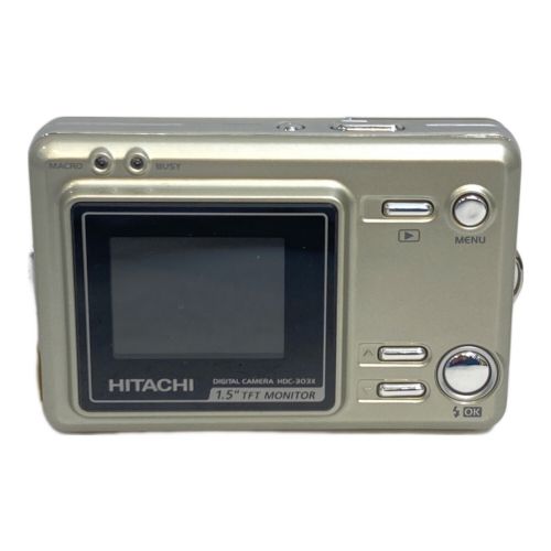 HITACHI (ヒタチ) コンパクトデジタルカメラ HDC-303 315万画素(有効画素) 乾電池 -