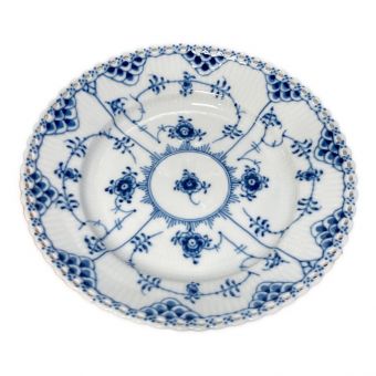 ROYAL COPENHAGEN (ロイヤル・コペンハーゲン) プレート 約20cm ブルーフルーテッド・フルレース